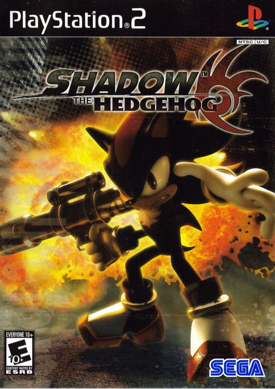 Shadow The Hedgehog Controller box art for Playstation 2